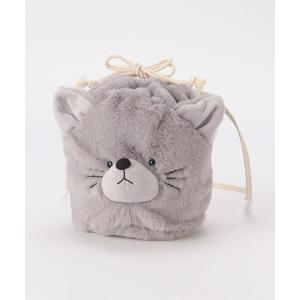 ショルダーバッグ バッグ CAT巾着ポシェット