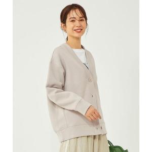 カーディガン 裏起毛 リッタイ ダンボール カーディガン