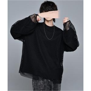 tシャツ Tシャツ comfortable mesh high stretch big pullover/