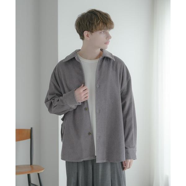シャツ 「EDDEN ELLEN」コーデュロイカーゴシャツ メンズ レディース