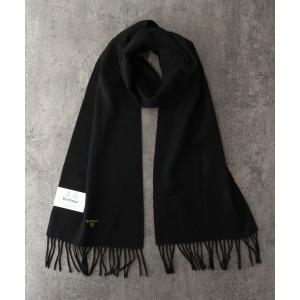 マフラー 「BARBOUR/バブアー」Plain lambswool scarf/プレーン ラムズウール スカーフ/マフラー メンズ レディース