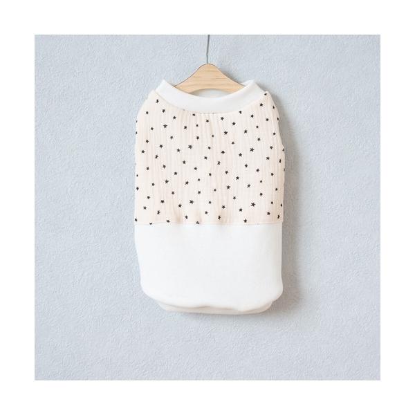 犬 服 「muumdog」ダブルガーゼ　星柄(SU)