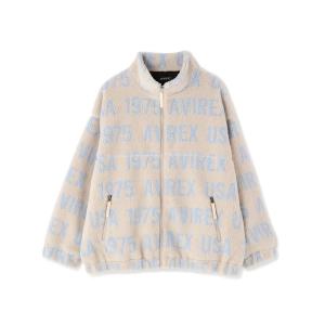 ジャケット ブルゾン 「直営店限定」BOA JACKET 'AVIREX LOGO' / ボア ジャケット 'アヴィレックス ロゴ' レディース メン