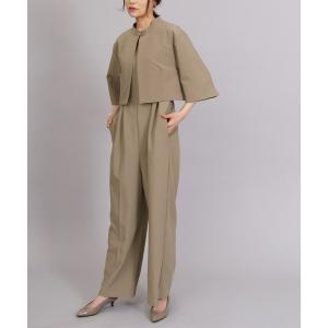 パンツ 「CHIGNON/シニヨン」ジャケット×コンビネゾン レディース