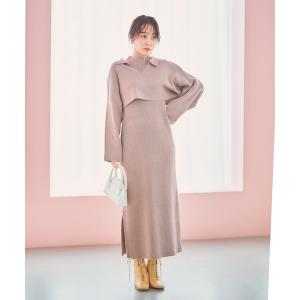 Chico（チコ） ワンピース 「WEB限定/SALON by Chico」タックチュール