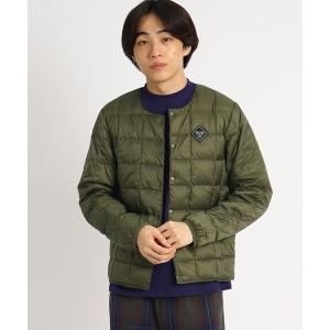 ダウン ダウンジャケット TAION(R) ノーカラーダウンジャケット