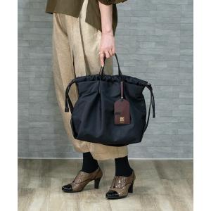 トートバッグ 「PADMA/パドマ」カードケース付　ナイロン巾着トートバッグ レディース