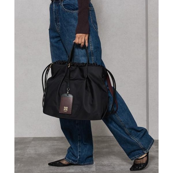 トートバッグ 「PADMA/パドマ」カードケース付　ナイロン巾着トートバッグ レディース