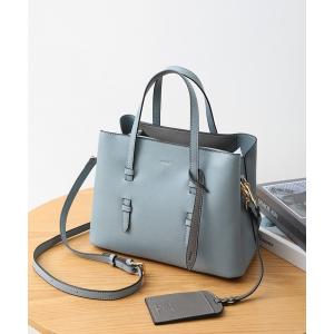 トートバッグ 「PADMA/パドマ」リアルレザー　両アオリポケット　ハンドバッグ　カードケース付 レディース