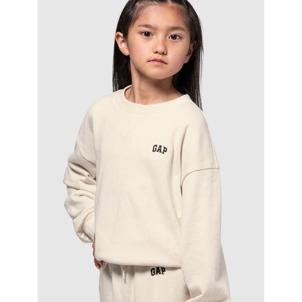 トレーナー GAPロゴ オーバーサイズ スウェット・トレーナー (キッズ) キッズ 子供服 女の子