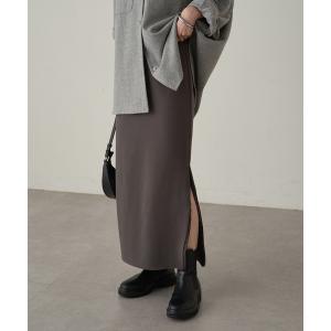 スカート 「低身長サイズあり」ポンチZIPタイトスカート2