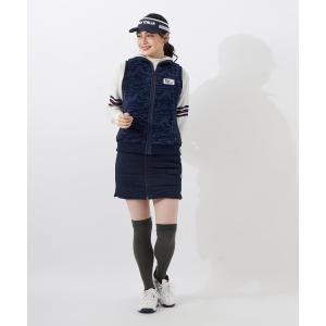 【美品】ビームスゴルフ BEAMS GOLF レディース ベスト M BEAMS GOLF（ビームス ゴルフ） ベスト M グレー レディース