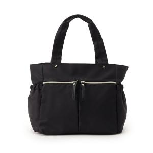 トートバッグ バッグ ダブルジップポケットトートバッグ