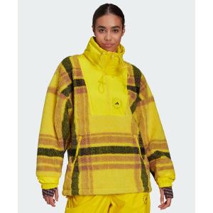 ジャケット ブルゾン レディース 「adidas by Stella McCartney」 フリース ジャカード ウインタージャケット / ハーフジッ｜zozo