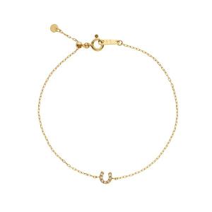 馬蹄ダイヤモンドブレスレット K10の買取情報