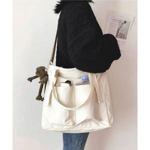 トートバッグ 大容量カジュアルトートバッグ レディース メンズ