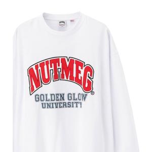 tシャツ GOOD WEAR x NUTMEG ビッグシルエット ロゴプリントロングスリーブTシャツ メンズ レディース｜ZOZOTOWN Yahoo!店