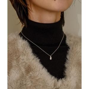 ネックレス 「金アレ対応/サージカルステンレス316L」ドロップメタルネックレス レディース メンズ