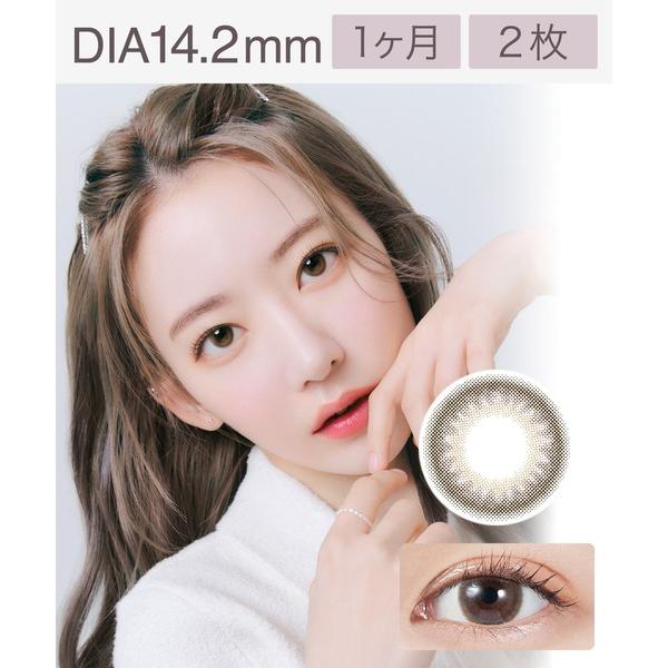 カラコン コンタクトレンズ モラク MOLAK 1month ダークピオニー（2枚入り）