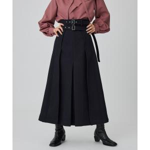 スカート ボンディングツイードスカート