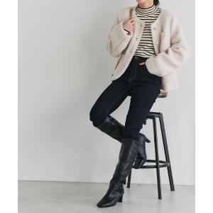 ジーンズ デニム デニムパンツ 裏起毛スキニーデニム レディース