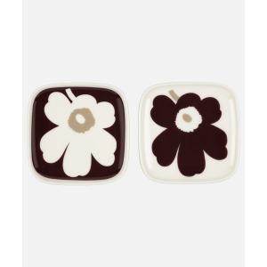 食器 Unikko / plate 10 x 10 cm 2 pcs
