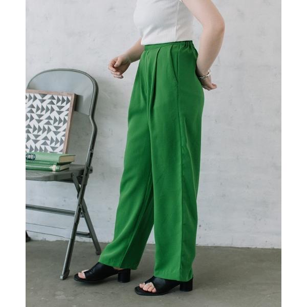 スラックス パンツ color easy PT/カラーイージーパンツ レディース