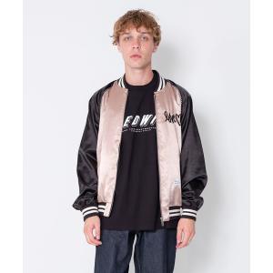 スカジャン メンズ L/S SATIN JACKET ”MCKNIGHT｜zozo