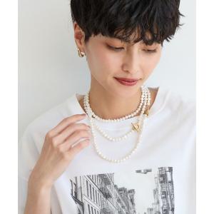 SAINTS ネックレス 「SAINTS」淡水パールコインネックレス SAINTS ネックレス 「SAINTS」淡水パールコインネックレス
