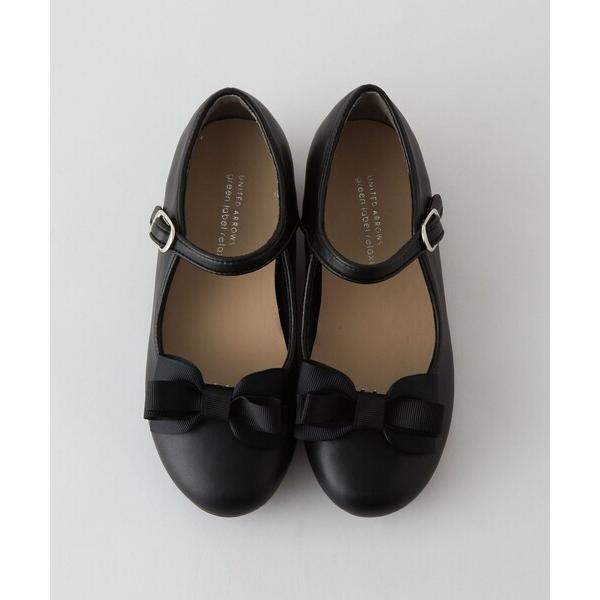 フォーマルシューズ 発表会 ストラップ リボン フラットシューズ 16.5-23cm キッズ 子供 ...