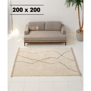 ラグ ラグマット レディース SAFI RUG 200x200　サフィラグ｜zozo