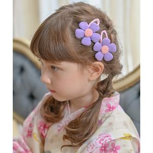 ヘアピン お花ヘアピン 2個セット