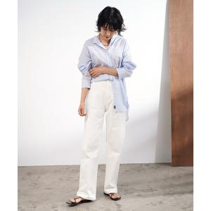 レディース パンツ デニム ジーンズ 「YANUK/ヤヌーク」Spill Proof ボーイズストレートデニムパンツ LEA (レア)｜zozo