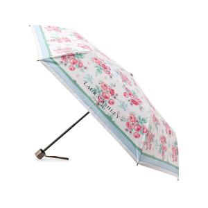 LAURA ASHLEY（ローラアシュレイ） 日傘 折りたたみ傘 折り畳み 晴雨