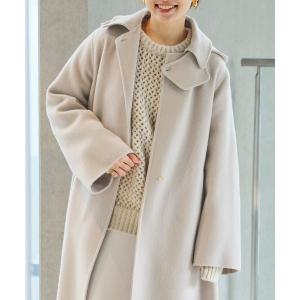 アウター ダブルフェイスフードコート