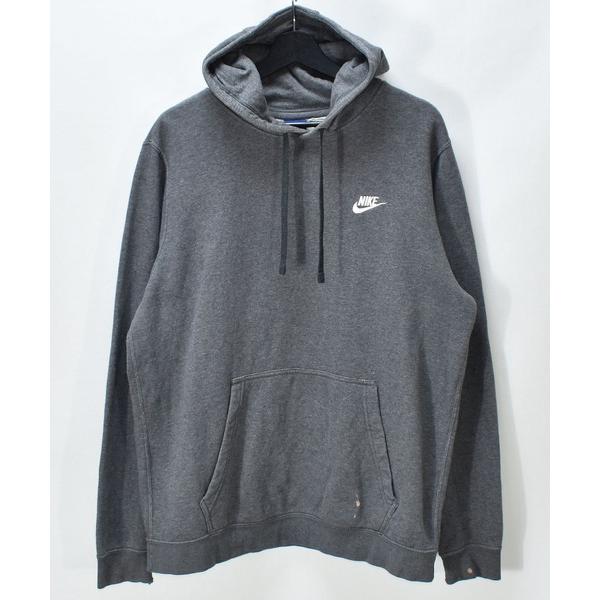 パーカー 「ヴィンテージ古着」NIKE / ナイキ SWOOSH 刺繍 スウェットパーカー メンズ ...