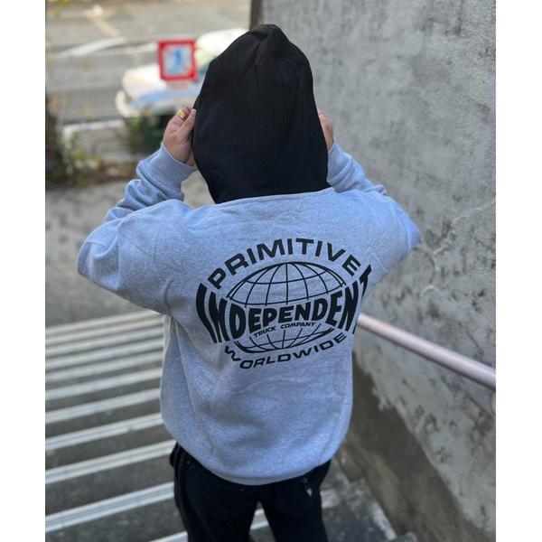パーカー 「PRIMITIVE SKATEBOARDING」PRIMITIVE X INDEPEND...