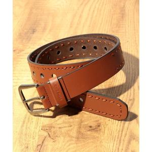 LOEFF（ロエフ） ベルト 「LOEFF」スクエアバックル ベルト MENS