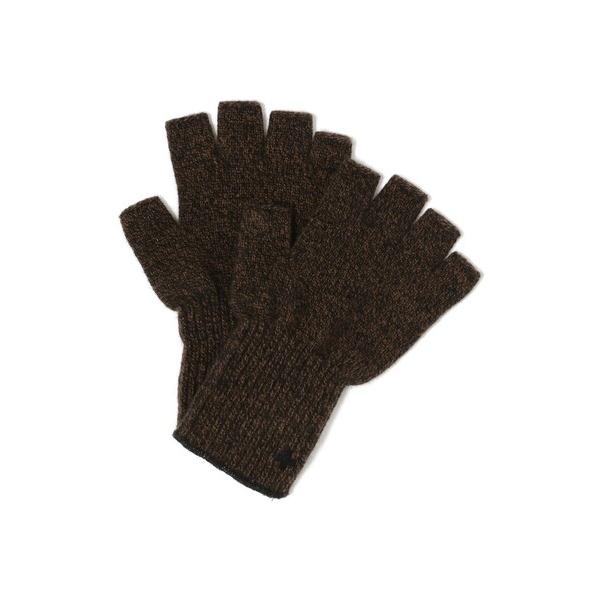 手袋 BEAMS PLUS / カシミヤ フィンガーレス グローブ メンズ