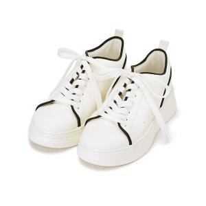 スニーカー 「emmi original」パイピングコートスニーカー レディース