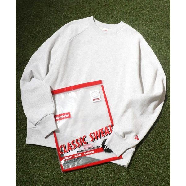 トレーナー スウェット Healthknit（ヘルスニット）クラシックスウェットトレーナー（裏起毛）...