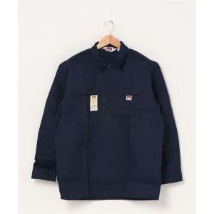 シャツ BEN DAVIS  HALF ZIP L/S メンズ