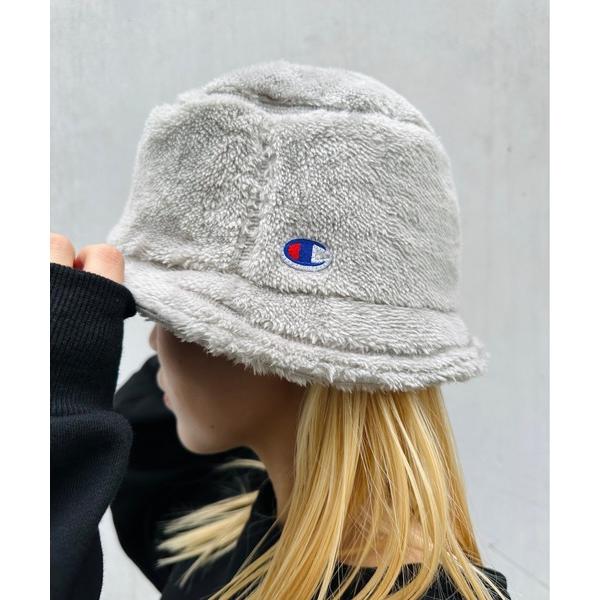 チャンピオン 帽子 ハット レディース champion / ボアチケットバケットハット レディース...