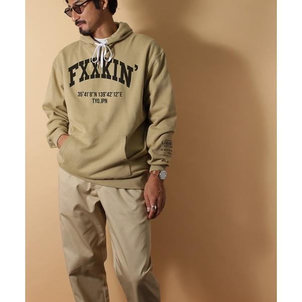 パーカー 「LIBERTY CITY/リバティーシティ」 「FXXKIN」 スウェット・パーカー メ...