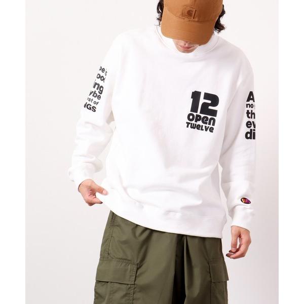 トレーナー スウェット open twelve ヘビーウェイト裏毛 クルー OPENTWELVE ロ...