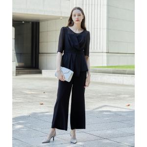 EIMY ISTOIRE（エイミーイストワール） パンツドレス ジャガード