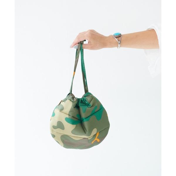 ポーチ Quilting Circle Kinchaku - camouflage ＆ silver...