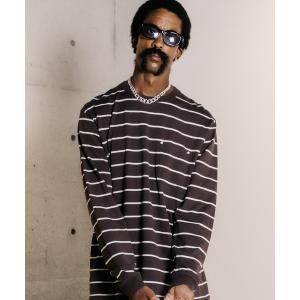 tシャツ Tシャツ メンズ BORDER LONG SLEEVE POCKET T SHIRT