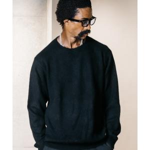 ニット メンズ RACCOON CREW NECK KNIT