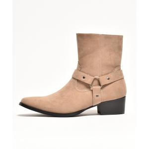 ブーツ サイドジップ リングブーツ